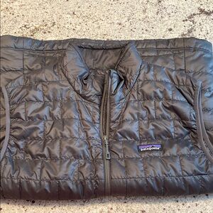 Patagonia Gray Quilted Vest